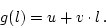 \begin{displaymath}
g(l) = u + v \cdot l \, .
\end{displaymath}